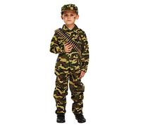 Children's Army Boy Soldier Costume (Large / 10-12 Years)
