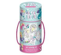 Children's Art Activity Set by Robert Frederick - Magical Creatures Design - Includes Paints, Crayons and Stickers