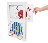 Children's Art Frame. Articulate Double Gallery Displays Two 9x12" Artworks