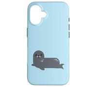 Childrens Atlantic Ocean Funny Animal Harbor Seal Puppy Case for iPhone 16
