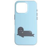 Childrens Atlantic Ocean Funny Animal Harbor Seal Puppy Case for iPhone 16 Pro