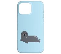 Childrens Atlantic Ocean Funny Animal Harbor Seal Puppy Case for iPhone 16 Pro Max