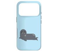 Childrens Atlantic Ocean Funny Animal Harbor Seal Puppy Case for iPhone 17 Pro