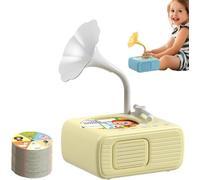 Children's Audio Story Player with 96 Discs and Recording Feature | Interactive Music and Story Player with 8 Recording Cards, Adjustable Volume, Perfect for Engaging Kids in Learning and Fun