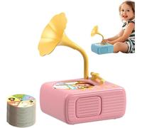 Children's Audio Story Player with 96 Discs and Recording Feature | Interactive Music and Story Player with 8 Recording Cards, Adjustable Volume, Perfect for Engaging Kids in Learning and Fun