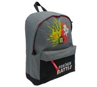 Pokemon Juvenil Adaptable Battle 41x30x14 Cm 17l Backpack Grey Kids
