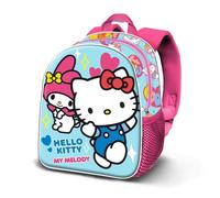 Karactermania Sanrio Hello Kitty Friendship-Elite 3D Backpack, Blue, 25 x 30 cm, Capacity 7 L