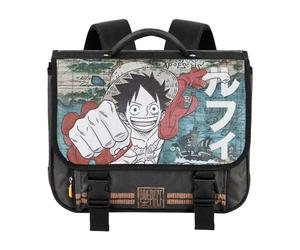 Children's backpack Karactermania One Piece Map Noir 38x12x30 cm