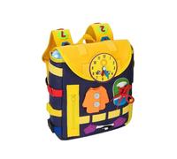 - Children's Backpack - Learning Felt, Sensory Activity Activities, Interactive Game for Early Development | For Kindergarten Children, Travel Car, Plane, Home Learning Gift, Purplish Blue, Siehe