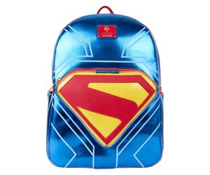 Children's backpack Loungefly DC Comics Superman Bleu 30,48x12,70x43,18 cm