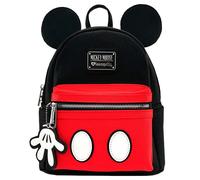 Children's backpack Loungefly Disney Mickey Noir 23x27x11 cm