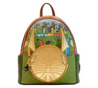 LOUNGEFLY Harry Potter Mini Backpack Golden Snitch Official Green Mini Backpack