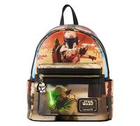 Children's backpack Loungefly Star Wars Episode Ii Attack Of The Clones Marron 22,5x26,25x11,25 cm