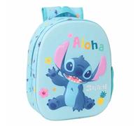 Children's backpack Safta Disney Stitch 3D Bleu 27x10x33 cm