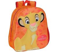 Children's backpack Safta Disney The Lion King 3D 33 cm Orange 27x10x33 cm