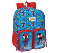 Children's backpack Safta Marvel Spidey Bleu 26x11x34 cm
