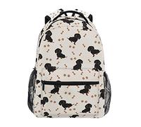 Children's Backpack, Schoolbag Cute Puppy Large Capacity Students Bookbag Rucksack Knapsack for Boys Girls Adults Teen