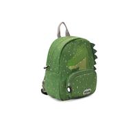 Children's Backpack - TRIXIE - Mr Alligator - Green - Recycled Cotton - Padded Straps