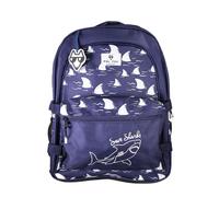 Children's backpack with 2 compartments Pol Fox Shark Bleu 33x42x18 cm