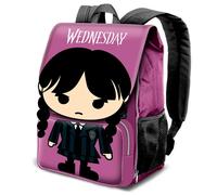 Children's backpack with flap Karactermania Wednesday Chibi Rose 45x30x21 cm