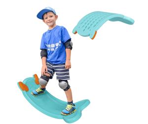 Childrens Balance Board Kids Balance Training Sensory Play Light Blue 3-6 Years