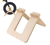 Childrens Balance Car Wood Parking Frame | Portable Bicycles Scooter Wooden Fixed Bracket - 20.8 X 7 X 1.2cm Brake Balance Display Stand, Balancing Scooter Bracket For Chinese New Year