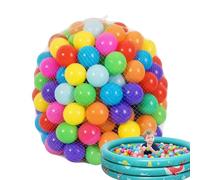 Children's Ball Games | Colourful Balls for Pools, 50 Pieces Educational Accessories with Bright Colours for Preschool Children