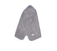 Children's bamboo hooded towel Malomi Kids Hello Bleu 70x140 cm