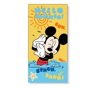Children's bath towel Disney Disney Mickey Multicolore 70x140 cm