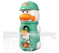Children's Bath Toy - Promotes Sensory Development, Rotating Duck Water Wheel Fun, 16.4 x 9 cm Size + Strong Suction Cups, High-Quality ABS - For Bathtubs and Pools
