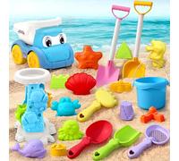 Childrens Beach Play Shovel Bucket Collection ABS Sandcastle Building Tools Beach Dolls Set
