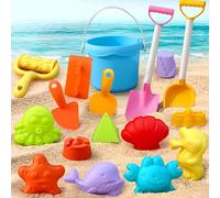Childrens Beach Play Shovel Bucket Collection ABS Sandcastle Building Tools Children ' s Sand Play