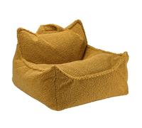 Children's beanbag armchair teddy fabric maple Wigiwama - 4751030597522