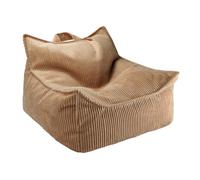 Children's beanbag armchair wide cord toffee Wigiwama - 4751030597973