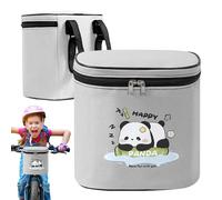 Children's Bicycle Front Handlebar - Handlebar Bags for Bike - Front Basket Pack For Kids - Multi-Pocket Organizer Reflective Waterproof For Girls It