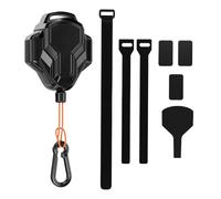 Children's Bicycle Tow Rope, 8 Points, 2 Feet, Automatic Rewinding - Cycling Telescopic Cloth Strap, Tractor Belt, Families Outdoor, Daily Exercise, Group Cycling, Park Camping Port