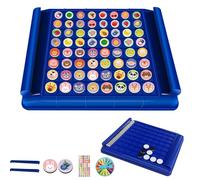 Children's Board Chess Game,Two-Player Reverse Challenging Activity 64 Piece Set - Chess Board Game For Kids - For Kids Family Kindergarten Meeting Living Room Bedroom Travel