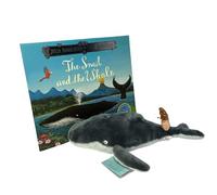 Children's Book & Soft Toy Gift Set with Reading Journal | Plush & Storybook Bundle for Kids | Perfect for Bedtime & Gifts | Supporting a Charity (The Snail & The Whale)