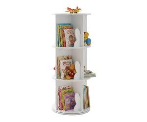 Children's bookcase Rotating bookshelf Kids' shelf Children's book tower
