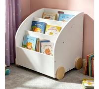 Children's bookcase, toy shelf, kids' storage shelf, mobile bookcase