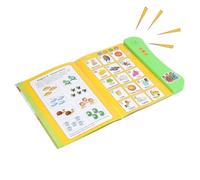 Children's Books with Sound Buttons, Learning Bilingual Words with Sensitive Touch - Interactive Book with Sound | for Children and Girls 3 Years, Birthday Home Party School Travel Out