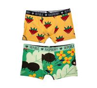 Children's boxer shorts Raspberry Republic Love,Anthill (x2) Jaune 2/3 ans