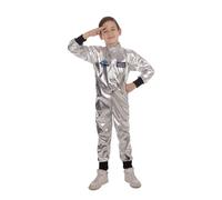 Childrens Boys Astronaut Spaceman NASA Uniform Fancy Dress Outfit Costume