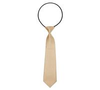 Children's boys elastic tie, stretch, confirmation, baptism - Beige - One size