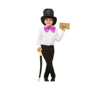 Children's Boys Roald Dahl Willy Wonka Fancy Dress Kit Book Day