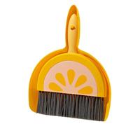 Children's Broom Dustpan Set | Fruit Kids Small Cleaning Brush Set,Cartoon Hand Broom Dustpan Set, Portable Small Dustpan Brush Combo for Car, Desk, Keyboard