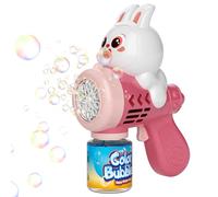 Children's Bubble Machine, Animal Shape Soap Bubbles Device with Ergonomic Handle, as Educational Outdoor Beach Game and Party Accessories for Birthday Parties for Entertainment