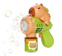 Children's Bubble Machine Cartoon Electric Blowing Machine Outdoor Toy with Ergonomic Handle Portable for Outdoor Beach Game Children's Birthdays and Summer Parties