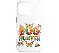 Childrens Bug Hunter Colourful Kids Insect Case for iPhone 16 Pro