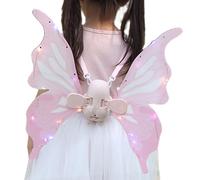 Children's Butterfly Wings - Music Moves | Cute Fairy Costumes, Pink for Role Play Play Halloween Stage Electric Butterfly Wings Can Swing Gently and Your Child's Game